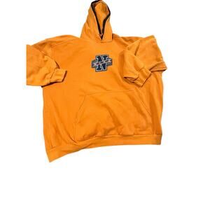 🔥 VINTAGE 90s NIKE Silver Tag Center Logo Hoodie XXL